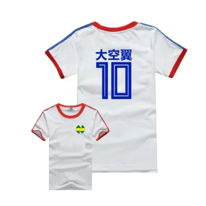 thumbnail image 1 of Camiseta 3D para hombre, camiseta de fútbol de la escuela Atom South Raw Olive y Benji Kit, camiseta animada de capitán para niños, camiseta informal de alta calidad, 1 of 5