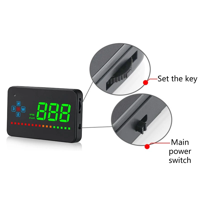 GPS ڵ SUV Ʈ      ÷ HUD-LED  ӵ ˶ ӵ   ý