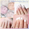 NAILCO 15ml Semi-permanent Rubber Base For Gel Varnish Hybrid Nail Base Coat Top Coat For UV Gel Nail Polish Manicure LED Enamel 6