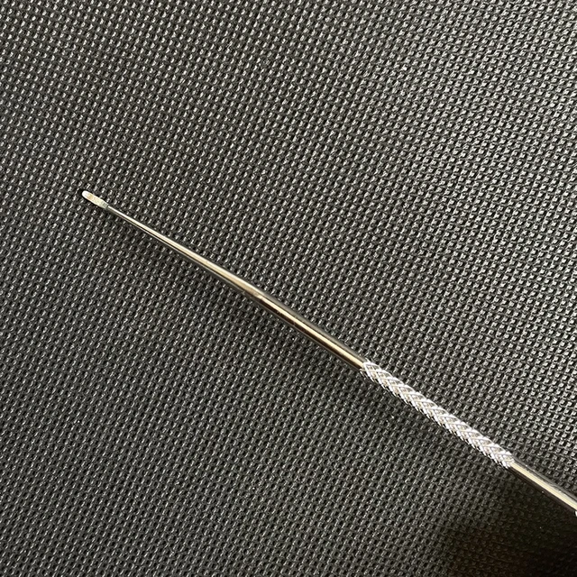 20Db/Nagykereskedelmi Queen Tenyésztő Graft Lárvák Cella Tojás Tű Nem Csúszás Nélküli Markolatú Dupla Végű Ívelt Rozsdamentes Acél Méheszközök - Image 2