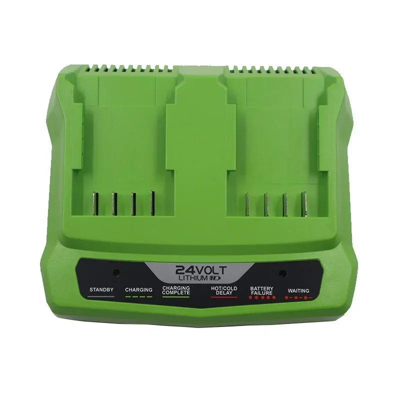 

29687 Li-ion Battery Charger For Greenworks 24V Rechargeable Chainsaw Lithium Battery Electric Tool Wrench Drill Saw