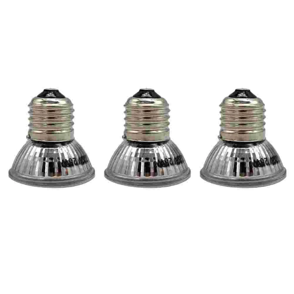 3 PCS Full Spectrum Turtle Basking Lamp Hanging Vine Decoration Window Warm Reptile