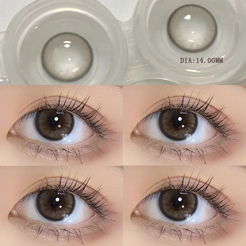 DUOXIU10Pcs5Pair1dayHighqualitycolorcontactLensesDisposableforEyesWithDiopter