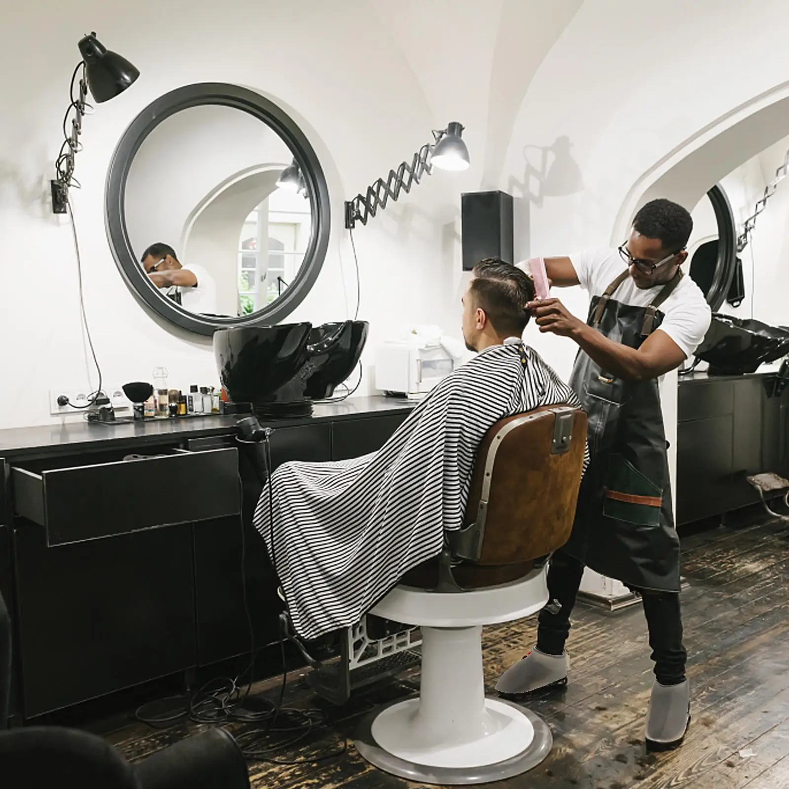 Juego de cubiertas para el cabello inastillables, cubierta de