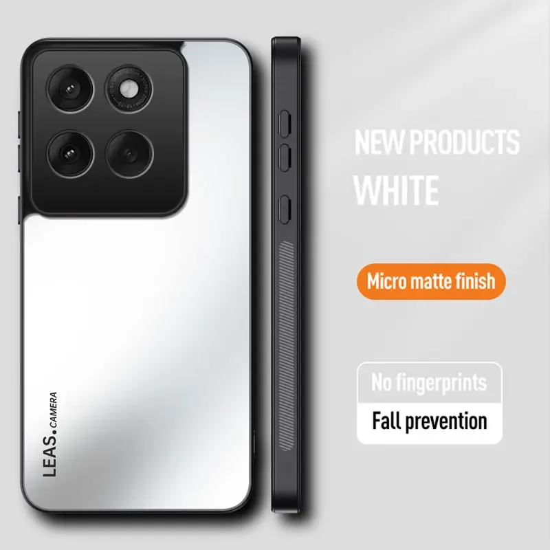 ShockProof Frosted Soft TPU Matte Back Cover