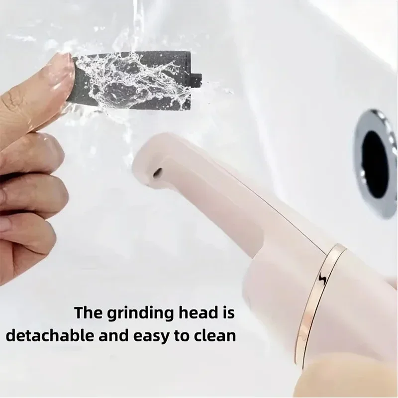 USB Electric Foot File Foot Pedicure Tools Grinder Dead Skin Callus Remover Hard Cracked Remove Callus Rubbing Pedicure FootCare