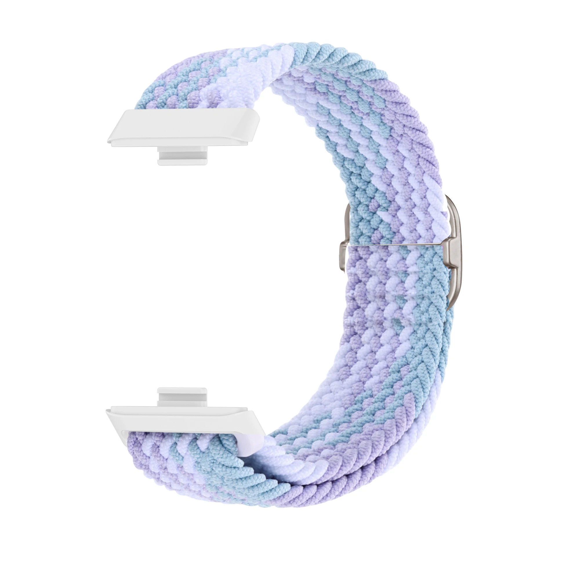 Braided Solo Loop Nylon Strap - Adjustable Sport Bracelet Accessory