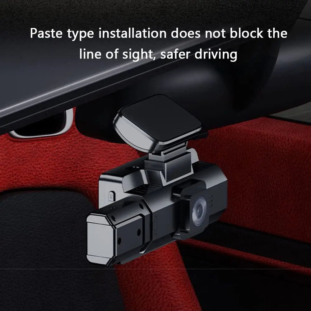 داش كام 3 كاميرات تسجيل فيديو السيارة مع رؤية ليلي...