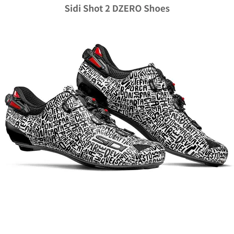 SIDI SHOT 2-Chaussures de cyclisme avec semelle entièrement en carbone,  édition limitée, Italie
