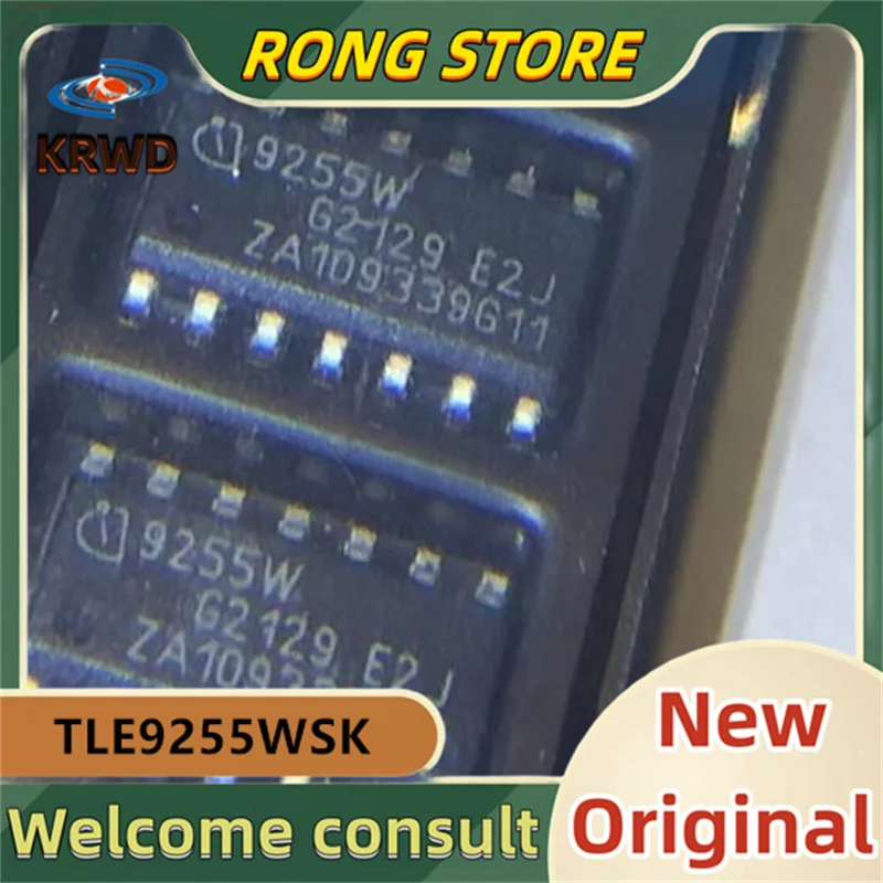 

5 шт. 9255 Вт новые и оригинальные TLE9255WSK TLE9255 SOP-14