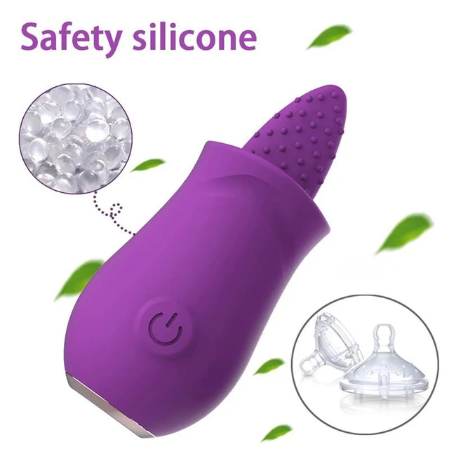 Silicone Tongue Vibrator