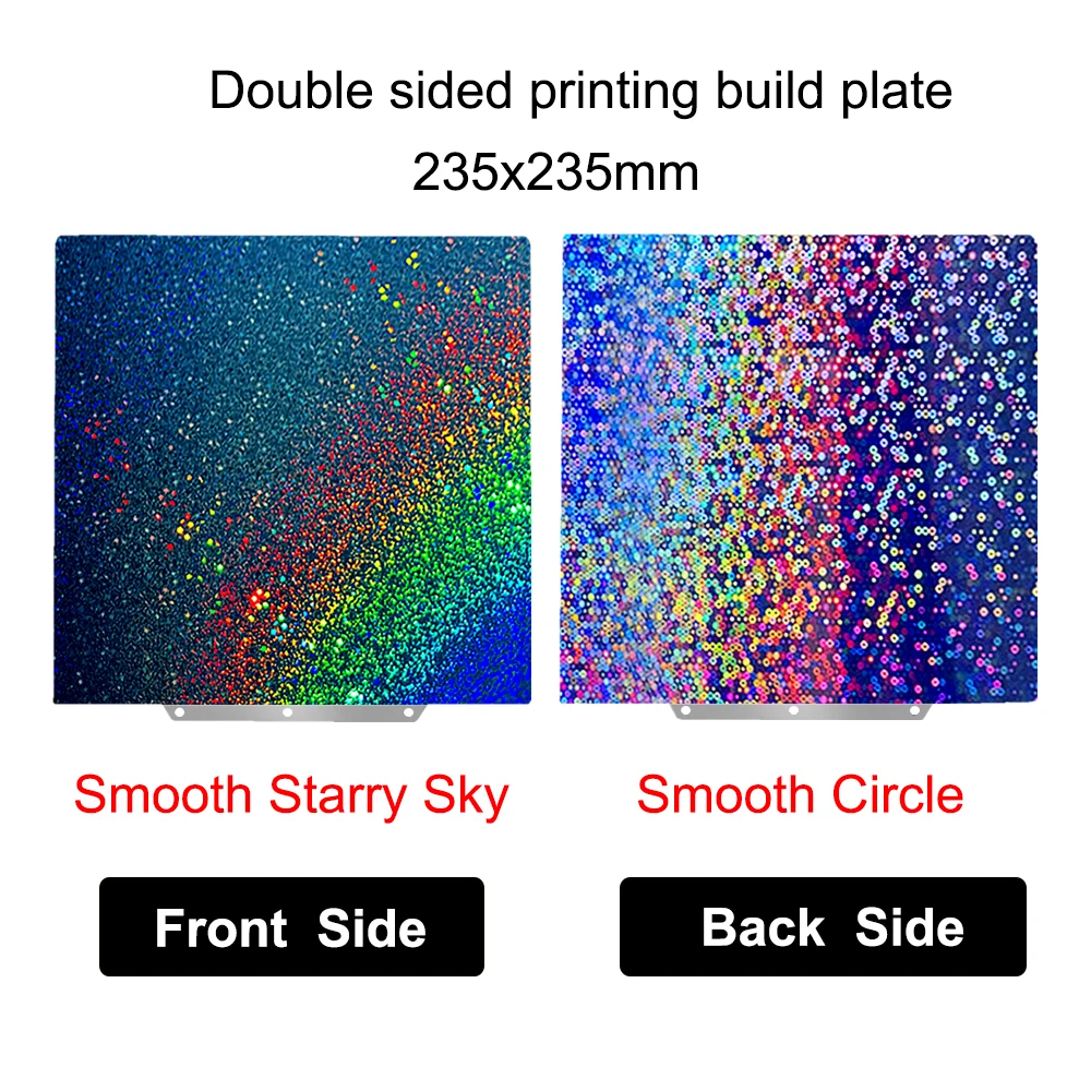 Magnetic Double-Sided PEI Sheet for 3D Printer Build Plate
