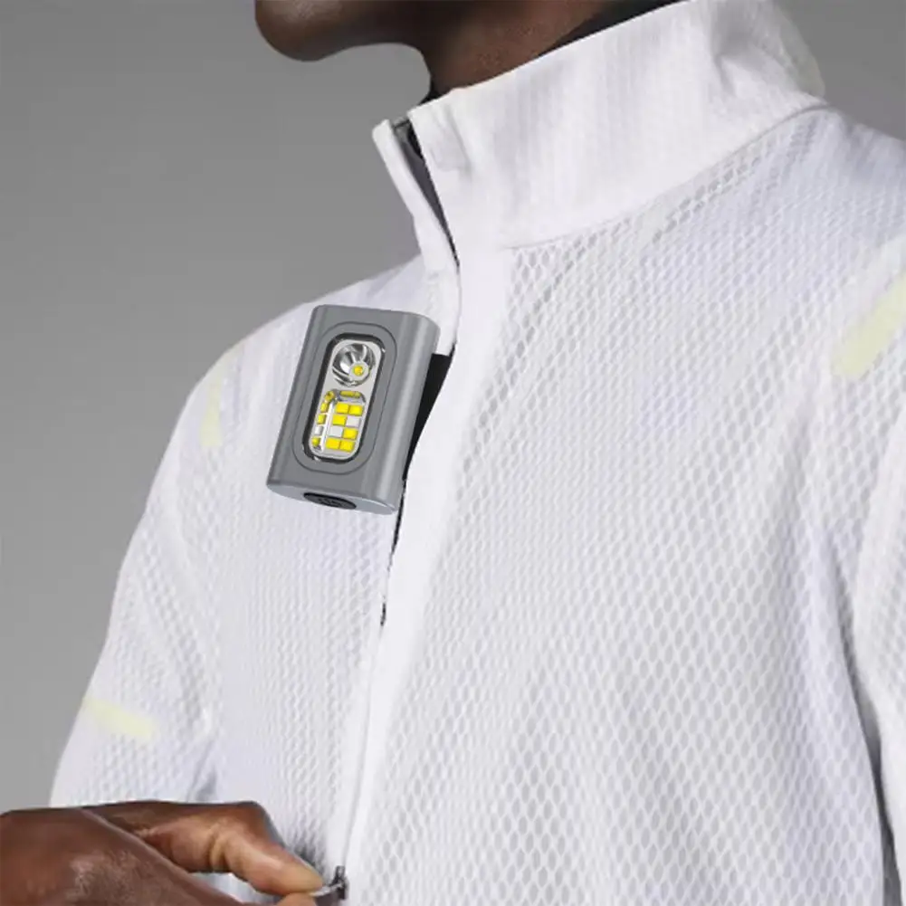 

Многорежимный налобный Портативный перезаряжаемый светодиодный фонарь с магнитным зажимом для ночной рыбалки бега кемпинга водонепроницаемый мини