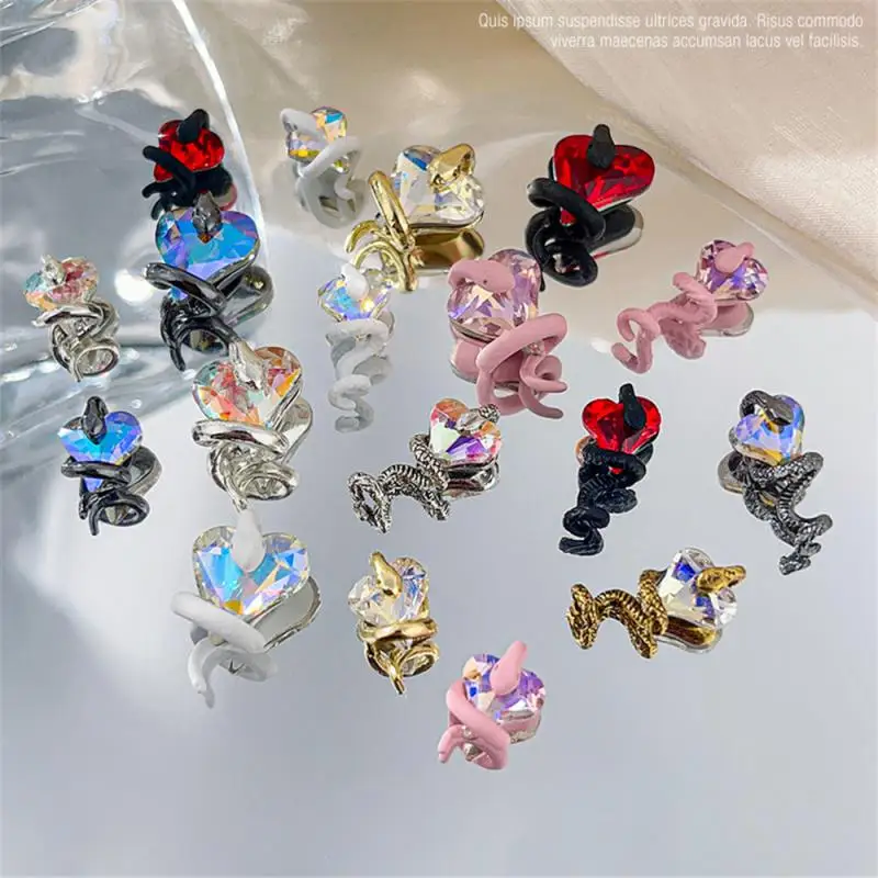 

Accessories Nail Charming Light Luxury Reusable Not Easy To Fall Off Waterproof Retro Trend Candy Manicure Sparkling