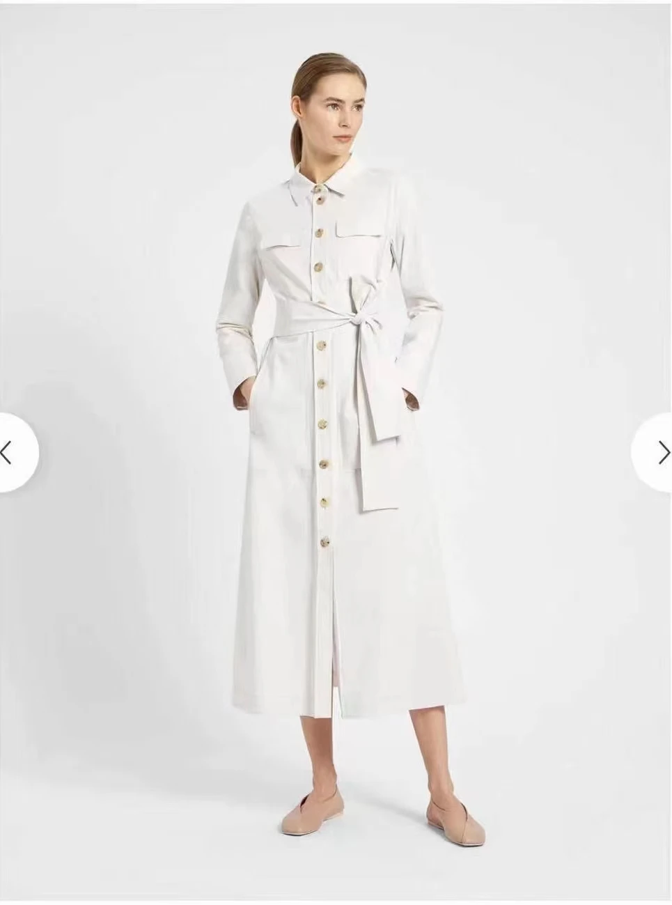 

Белое платье Fenggejiwo