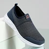 Men's Shoes Four Seasons Couple Sports Running Shoes Women's Breathable Walking Shoe Mesh Soft Comfort Classic Flats Sneakers
