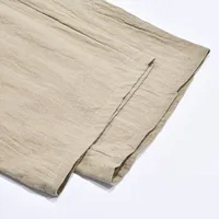 Casual Sweatpants For Men 2023 Autumn Casual Solid Color Try Breathable Cotton Linen Pocket Elastic Waist Pants Men'S Clothing - Image 5