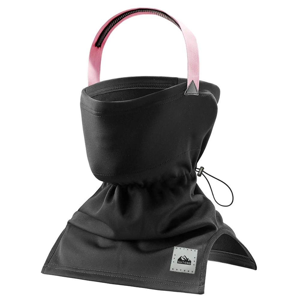 Winter ski mask warm mask men and women cycling ski head cover windproof face protection neck scarf plus velvet high elastic