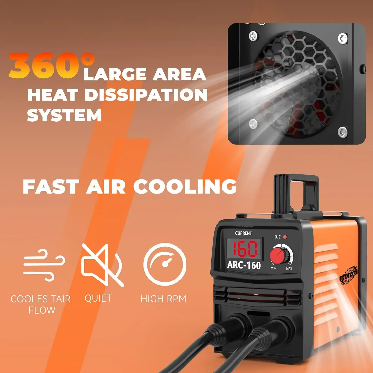 Mini Stick Welder Machine 110V, 160A ARC Portable MMA Welding Machine, IGBT Inverter Welder Digital Display