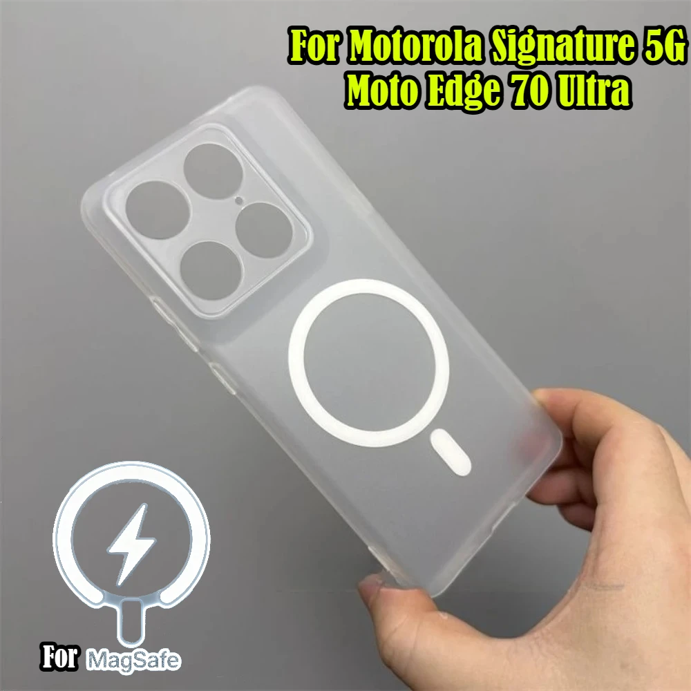 Ultra Thin Matte Translucent MagSafe-Compatible Anti-Drop Case