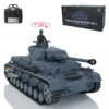 Boys Toys 2.4G HENG LONG 1/16 Scale 7.0 Plastic German Panzer IV F2 RTR RC Tank Ready to Run Panzer Model 3859 TH17395-SMT2 1