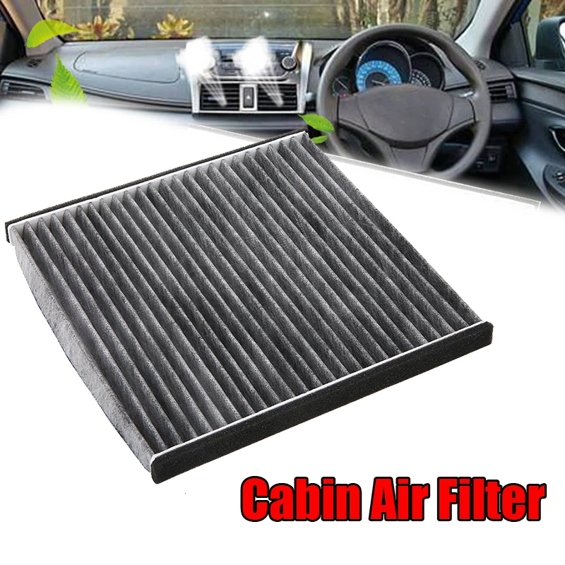 1pc Car Air Conditioning Filter Activated Carbon Non-woven Fabric 87139-33010 218x215x16mm For Lexus For Toyota Wear Parts