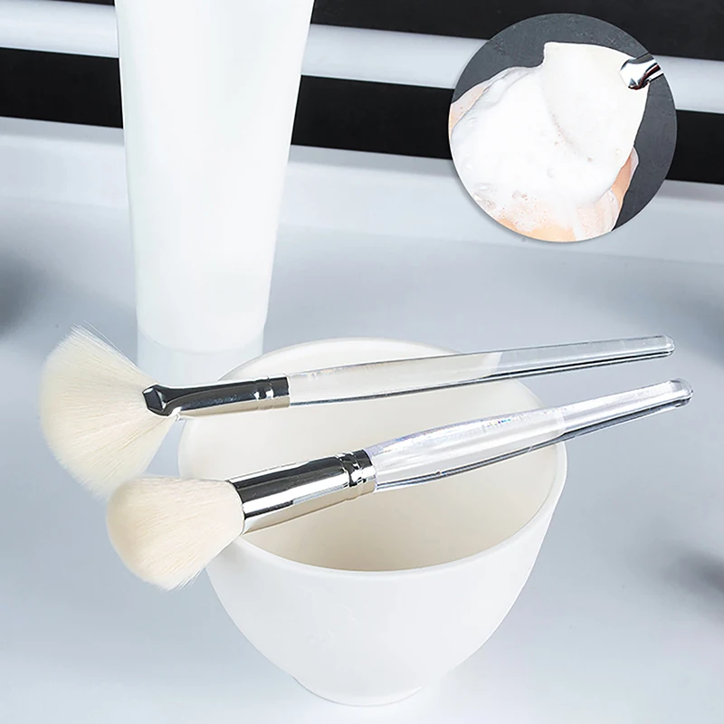 Portable Facial Cleanser and Massage Brush with Soft Bristles