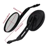 2pcs 10MM 360 ° Adjustable Motorcycle Wide View Rearview Mirror For Harley Glass Back Side Mirror Left Right 6