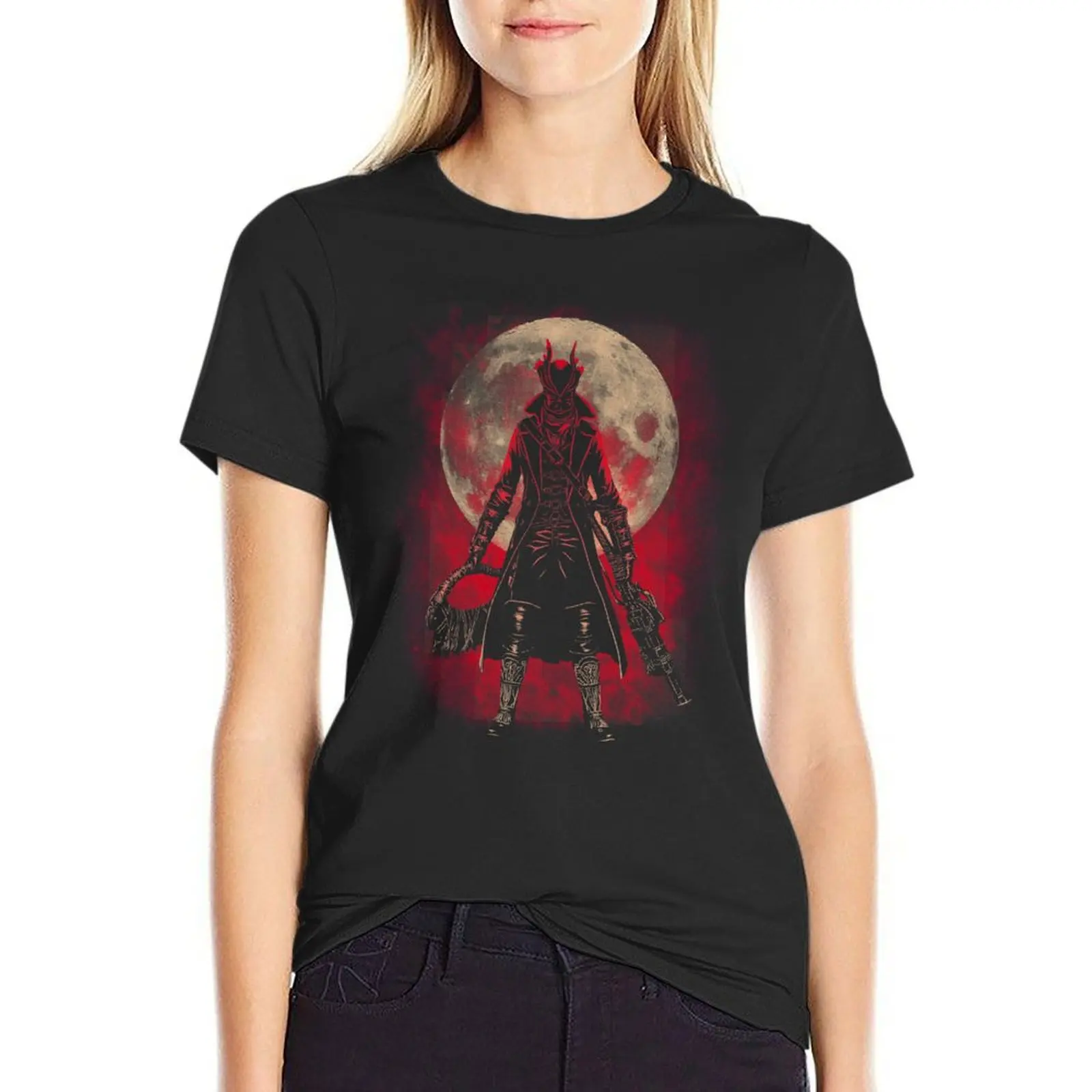 

The Hunter T-Shirt summer blouses woman 2024 womans clothing