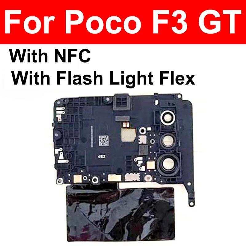Фото Крышка материнской платы антенны для Xiaomi Pocophone POCO F3 GT F4 F4 GT, крышка материнской платы с сигналом, задняя рамка, корпус основной платы №3