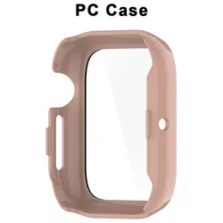 Durable TPU Protective Case for Smart Watch - Enhanced Screen Protector and Bumper Cover Accessories (PC pink)