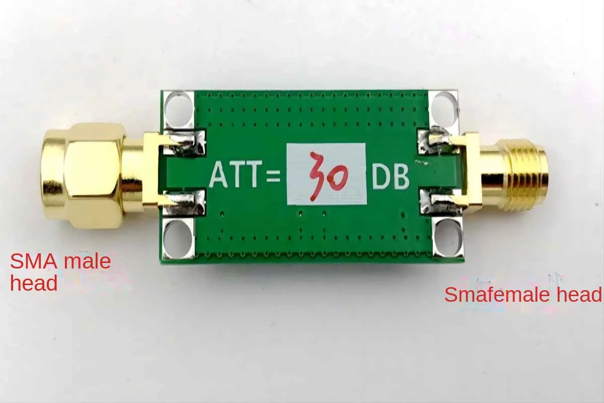 

1 дБ, 2 дБ, 3 дБ, 5 дБ, 6 дБ, 10 дБ, 20 дБ, 30 дБ 40 дБ с фиксированным коэффициентом усиления 0-3 ГГц радиочастотный аттенюатор для любительских радиоусилителей