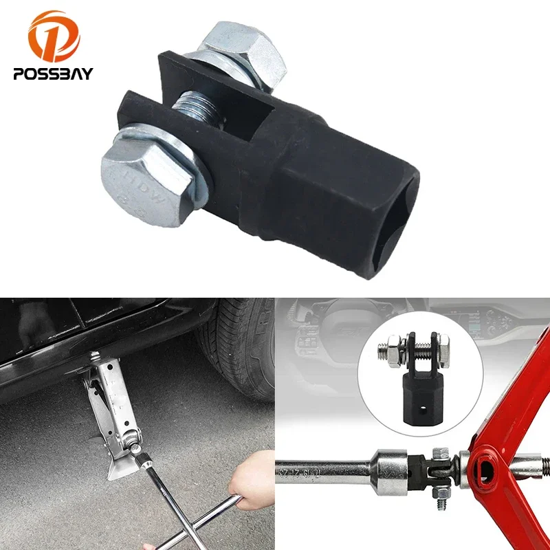 

Car Scissor Jack Adaptor Tools 1/2 Inch for Drive Chrome Vanadium Steel Socket Drive Impact Wrench Auto Repair Accessories Parts