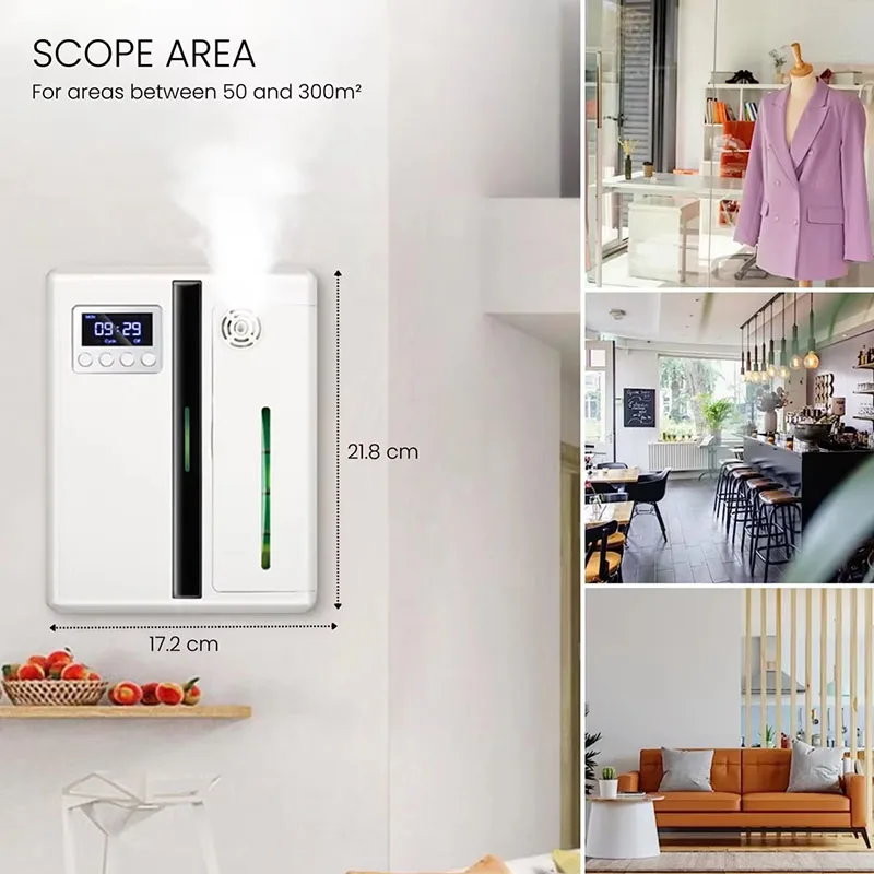 New Aromatherapy machine Bluetooth wall-mounted aromatherapy machine smart essential oil aromatherapy machine hotel home diffuse