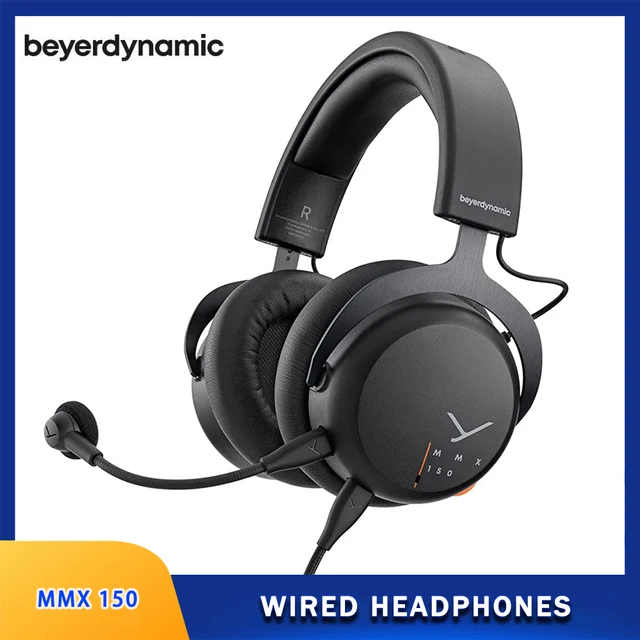 Beyerdynamic mmx150ゲーミングヘッドセットブラック、インライン 