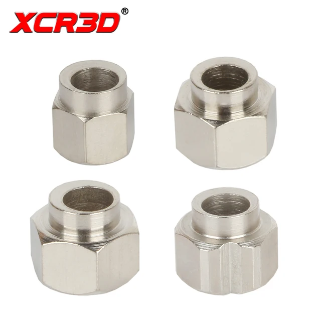 XCR3D 10/5pcs Eccentric Spacer 5mm Bore Carbon Steel Nickel Plated Wheel Eccentric Column isolation Screw nut 3D printer Parts