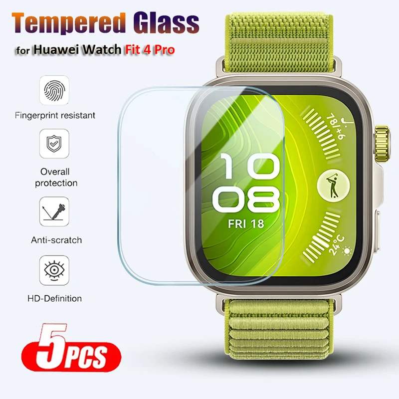 Tempered Glass Screen Protector For Huawei Watch Fit Pro