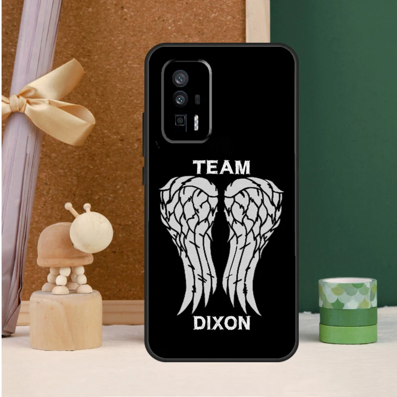 Daryl Dixon Wings Zombie Case For POCO X6 Pro X3 X4 X5 M6 Pro F5 F3 M5s Xiaomi 13T Pro 11T 12T 12 13 14 Ultra Cover