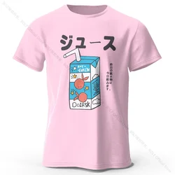 Anime - Inspired Japanese Soda Pop Graphic Tee - Ultra Soft 100% Cotton Unisex T - Shirt - XXXL (Pink)