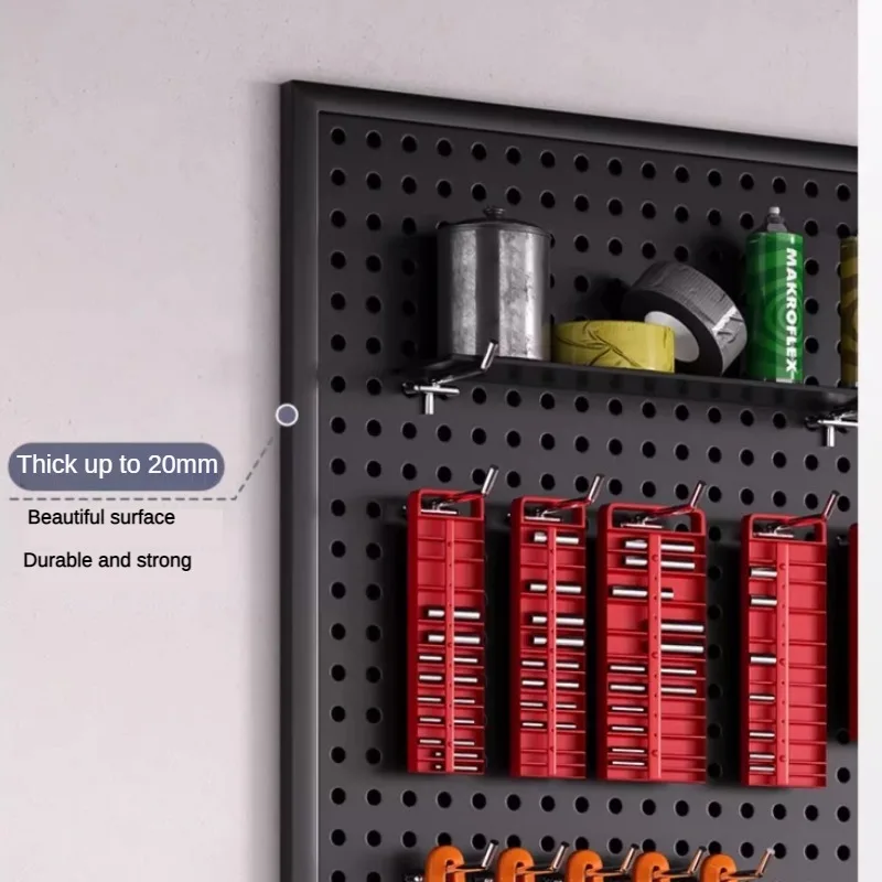 Steel Peg Board Wall Multifunctional Organizer Tool Storage Frame Packaging Decoration tool organizer