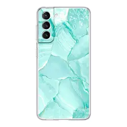 Elegant Marble Clear Silicone Shockproof Phone Case - Soft and Durable Protective Cover - Samsung S20 Plus (B7)