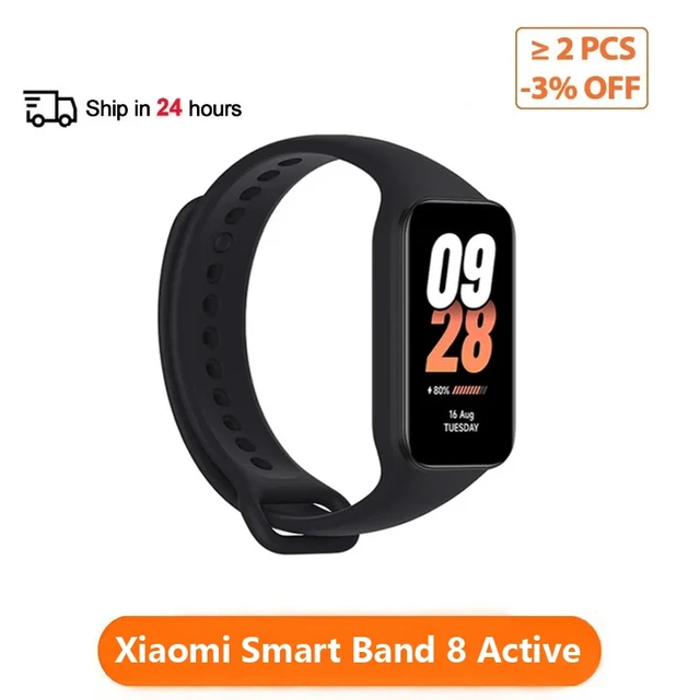 Xiaomi Band 8 Active Global Version Smart Bracelet Waterproof 5ATM Heart  Rate Blood Oxygen Monitor Wristband AliExpress