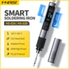 FNIRSI HS-02 Adjustable Temperature Soldering Iron DC 20V 100-450℃ Welding Solder Rework Station PD 100W Portable Repair Tool 1
