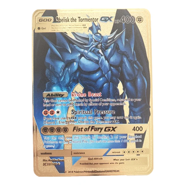 New 10000 Point Arceus Vmax Pokemon Card Metal DIY Card Charizard Gold Limited Edition Gift Game Collector Card for Kids J12