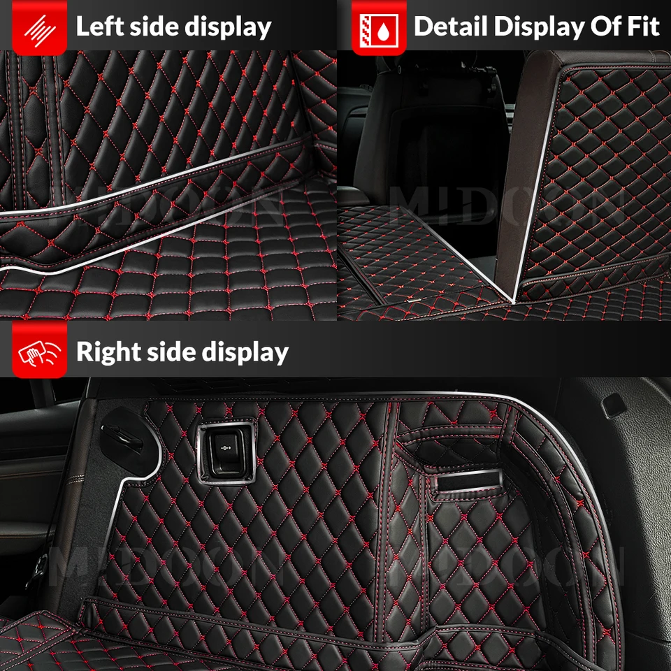 KELCSEECS Tappetini Auto Per Kia Seltos 2024 - Set Completo In TPE Nero, Antiscivolo E Impermeabili, Protezione Invernale/Estate