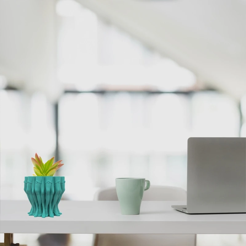 DIY Sexy Beauty Legs Flower Pot Storage Box Mold for Succulent Plants Decor