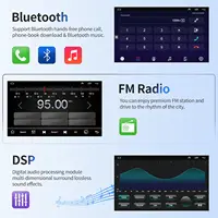 Autoradio 2 Din Android13 lecteur multimédia de voiture WIFI GPS Carplay Auto pour VW Skoda golf 5 6 touran passat Jetta 7 "autoradio 6
