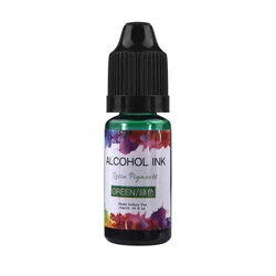 Vibrant 22 - Color UV Epoxy Resin Pigment Set (17 - Green)