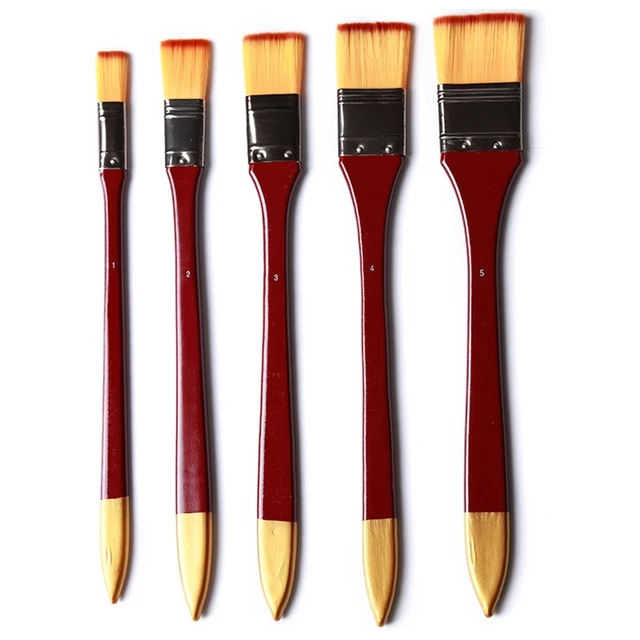 Painting Brushes Kit Art Supplies Wood Handle Oil Brush Paintbrush Sets for  Watercolor Kids Adults Drawing Beginners Pros Artist - AliExpress