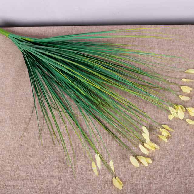 Reed Grass Dog's Tail Grass Spring Wedding Party Living Room Home Decoration Flower Arrangement Diy Fake Reed Bouquet